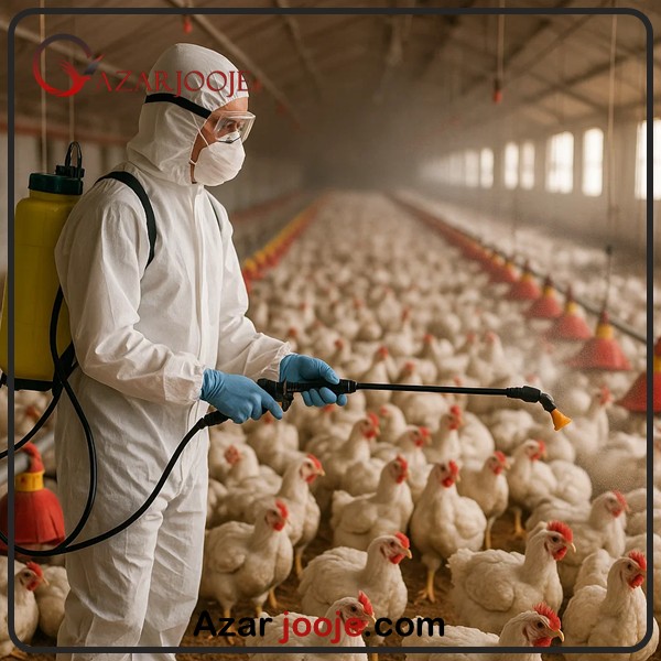 مدیریت پاتوژن ها در سالن پرورش